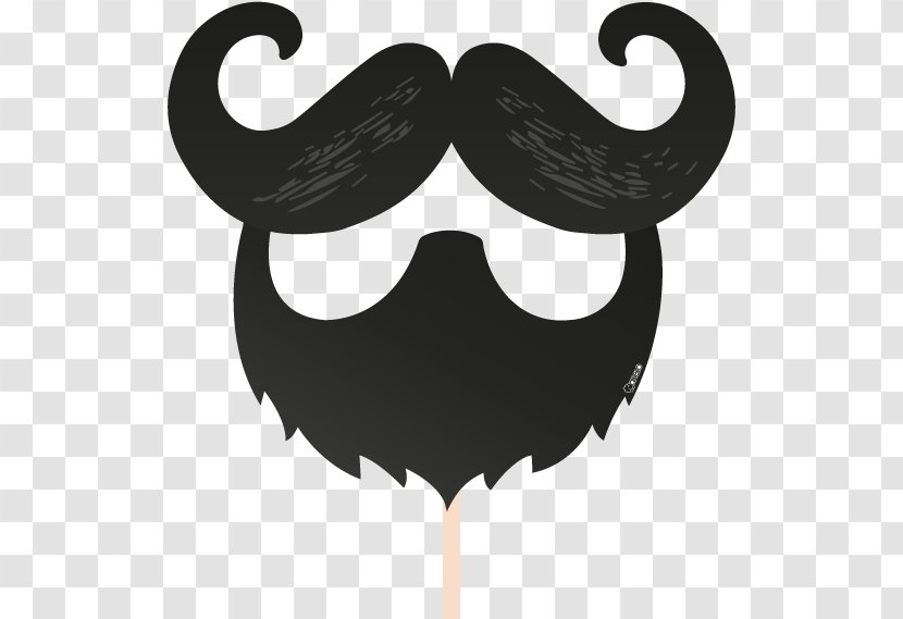 Moustache Cartoon - Mask Hairstyle Transparent PNG