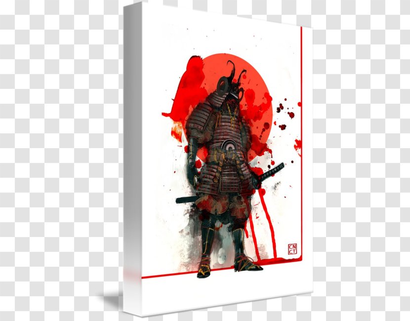 Alchemist Project Japan Poster Drawing - Rico Verhoeven - Japanese Samurai Transparent PNG