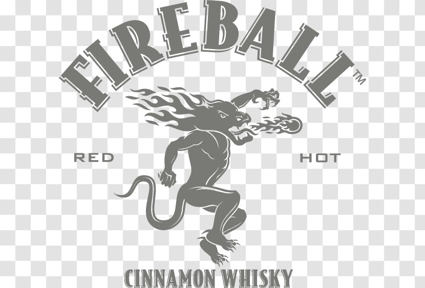 Fireball Cinnamon Whisky Whiskey Logo Brand Font - Birthday - 1440X900 Imgs Transparent PNG