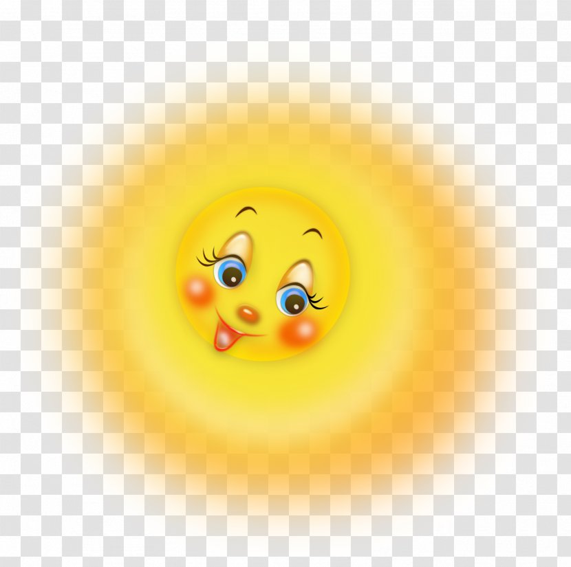 Smiley Text Computer Wallpaper - Transparent Cartoon Cute Sun Clipart Picture Transparent PNG