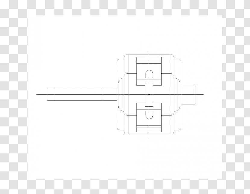 Line Technology Angle Pattern - Black And White Transparent PNG