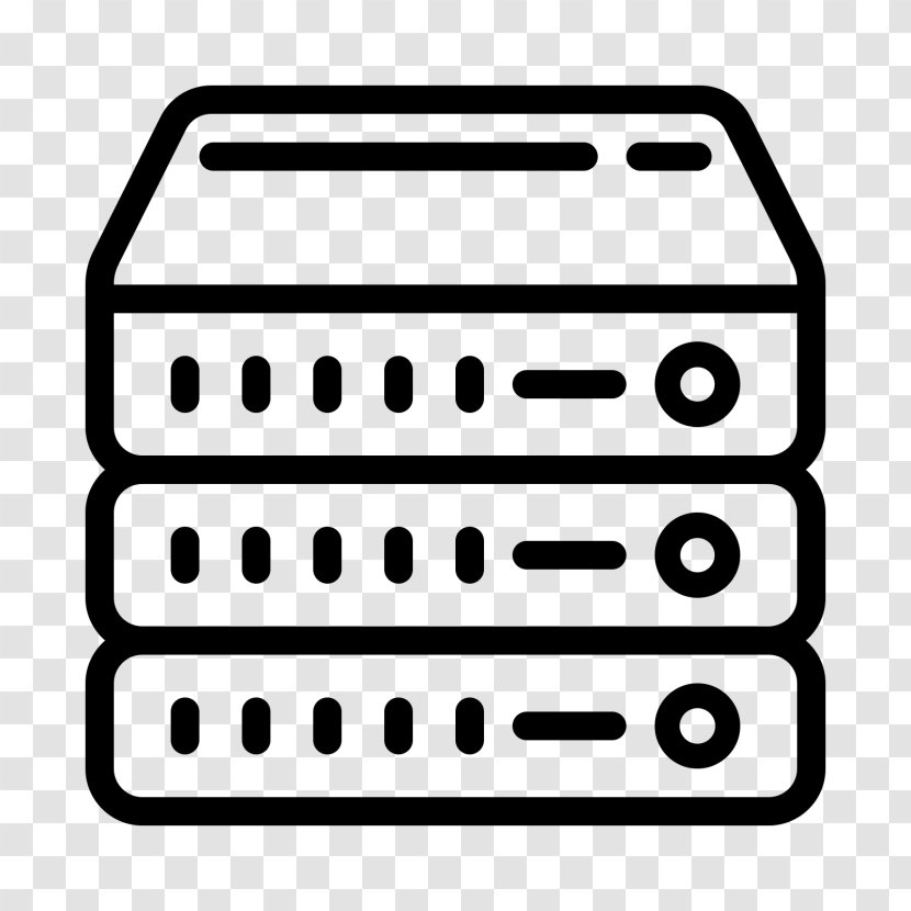 Computer Servers Database Server Rack Unit 19-inch - Technology - Hard Drives Transparent PNG