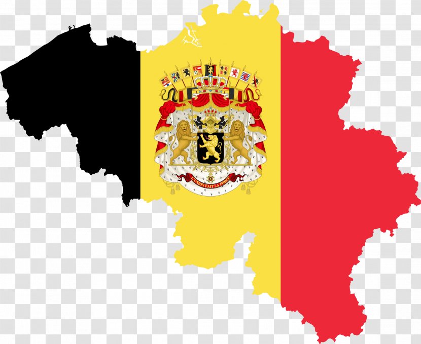 Flag Of Belgium Coat Arms The Brussels-Capital Region - Nepal Map Transparent PNG