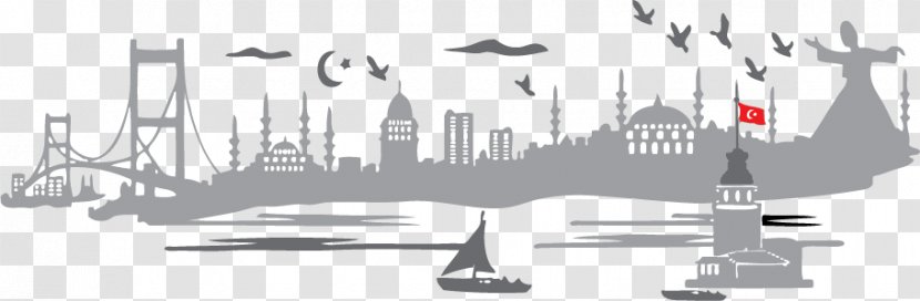 Silhouette Skyline Drawing - Brand - Moveable Feast Transparent PNG