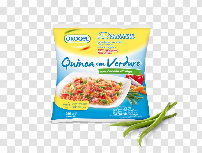 Vegetarian Cuisine Recipe Orogel S.p.A. Consortile Dish Food - Frozen Vegetables Transparent PNG