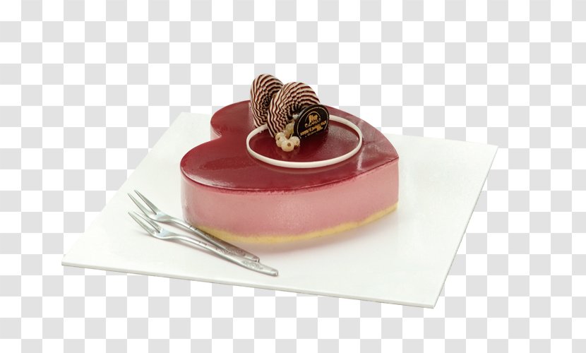 Chocolate Cake Torte - Petit Four - Heart Shaped Transparent PNG