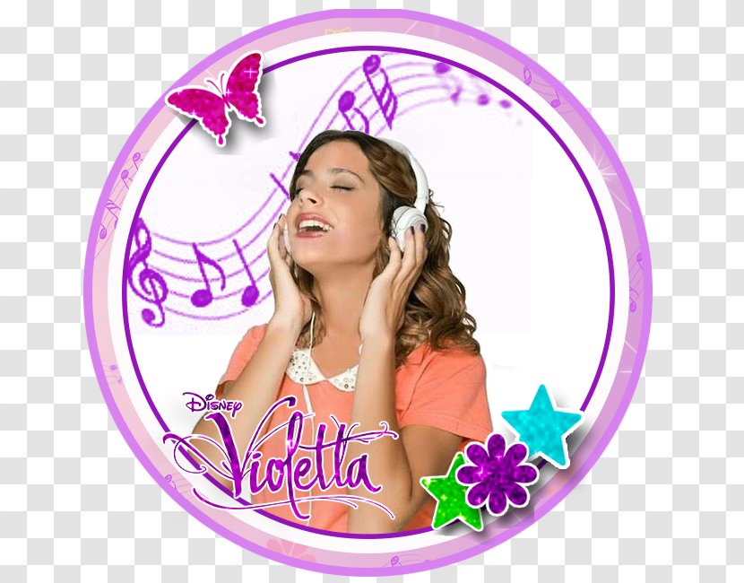 Violetta Paper Birthday Party - Frame Transparent PNG