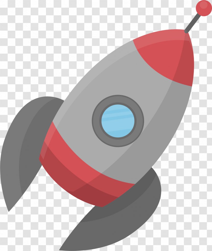 Rocket Download Computer File - Google Images - Hand Painted Gray Transparent PNG