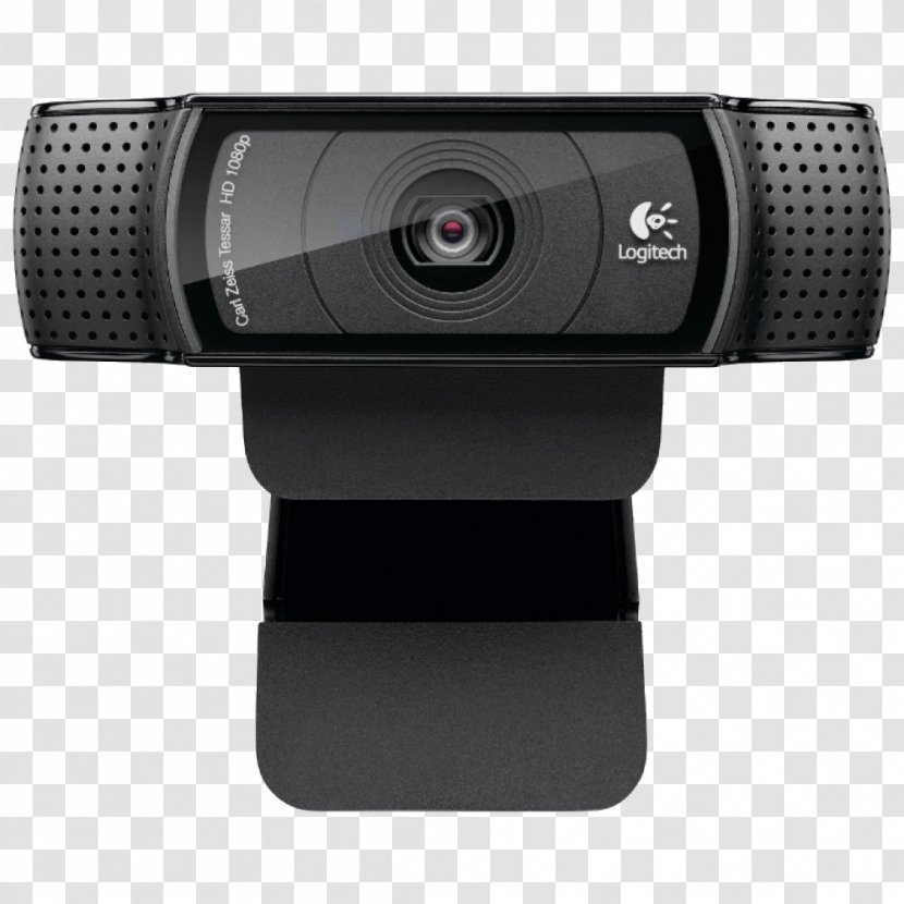 Microphone Webcam 1080p High-definition Video Logitech - Electronics - Web Camera Image Transparent PNG