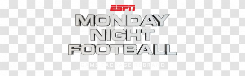 Brand Logo Font - Monday Night Football Transparent PNG
