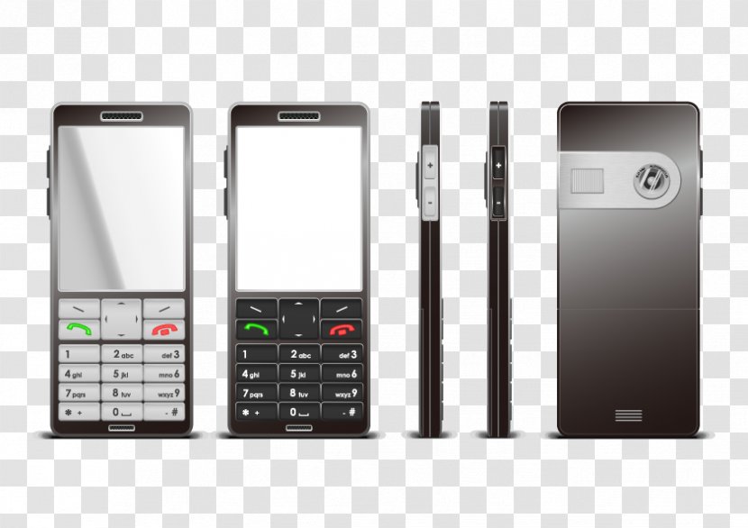 Telephone Smartphone - Mobile Phone - Reverse Side Transparent PNG