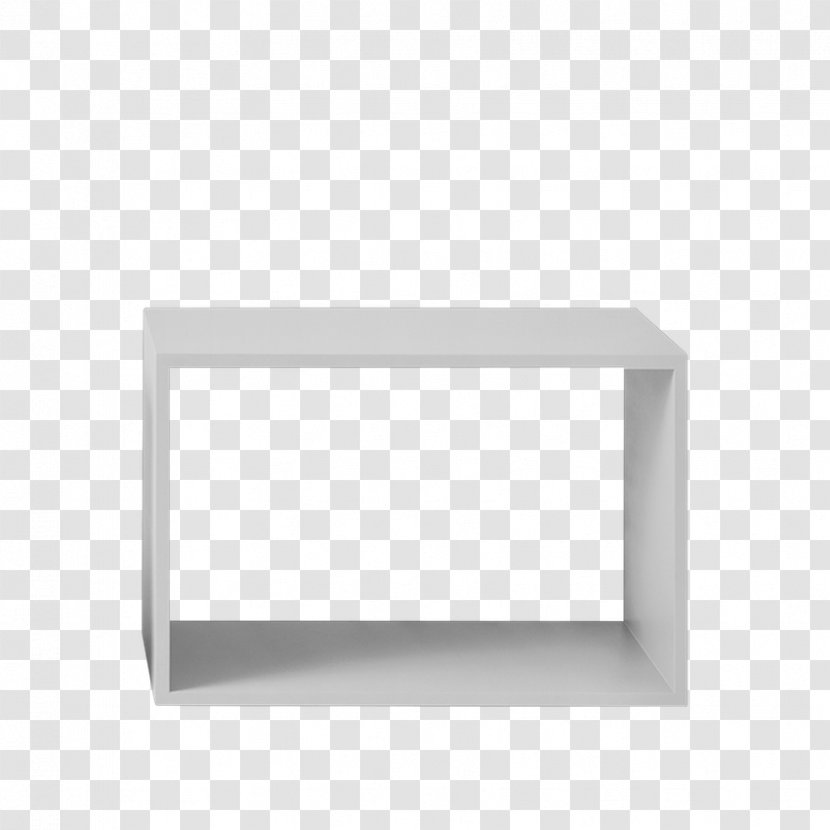 Muuto Furniture Shelf Étagère Scandinavian Design - Rectangle Transparent PNG