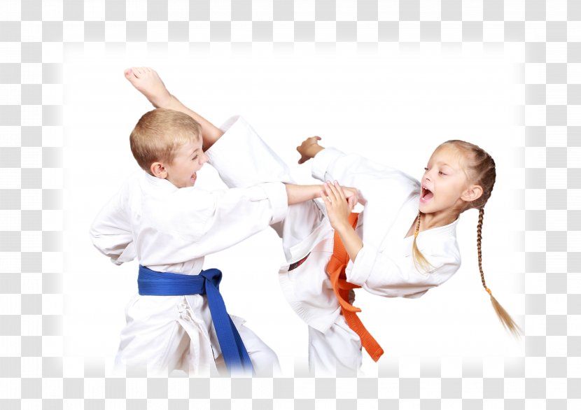 Karate Martial Arts Kick Taekwondo Shotokan - Cartoon - Child Poster Material Transparent PNG