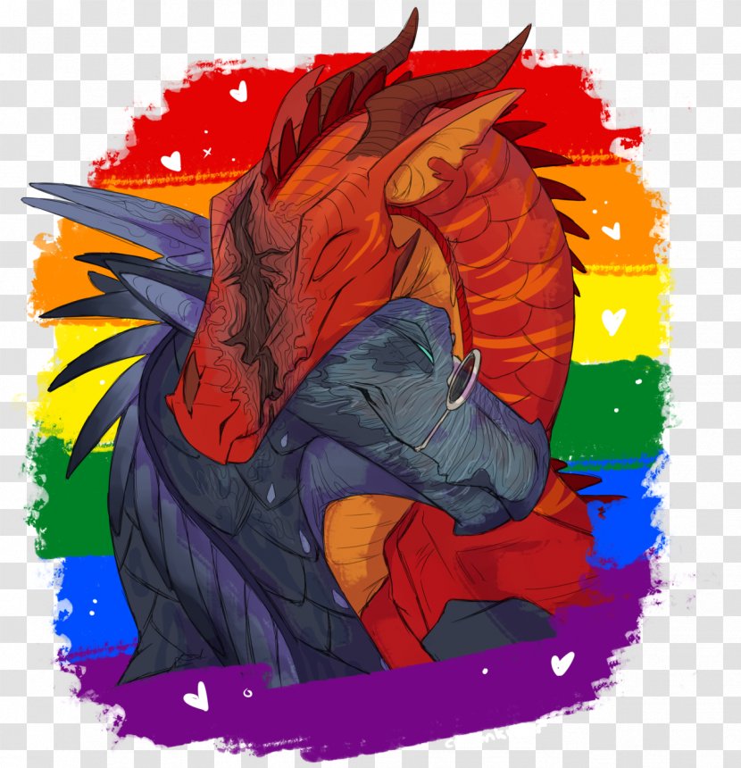Wings Of Fire Art Wikia Dragon - Pride Parade - Deviantart Transparent PNG