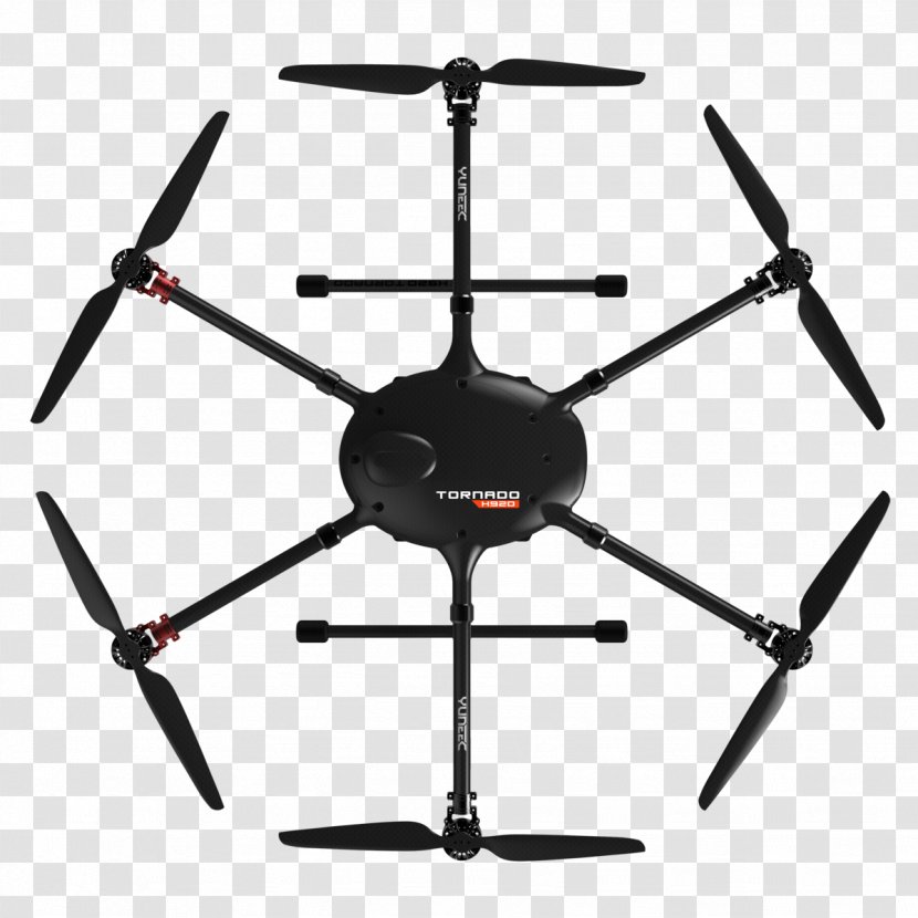 Yuneec International Typhoon H Mavic Pro Unmanned Aerial Vehicle Tornado H920 - Technology - Helicopter Transparent PNG