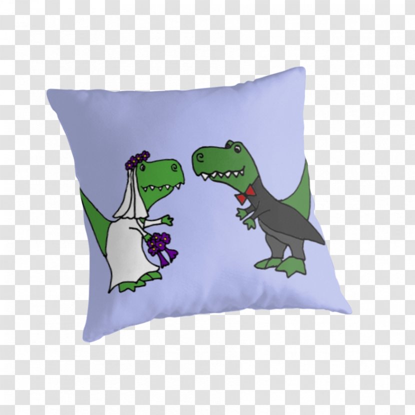 Tyrannosaurus Throw Pillows Cushion Dinosaur - Pillow Transparent PNG
