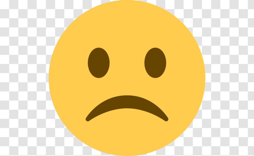 Emoji Frown 12 Rules For Life Smile - Smiley - Tristes Transparent PNG