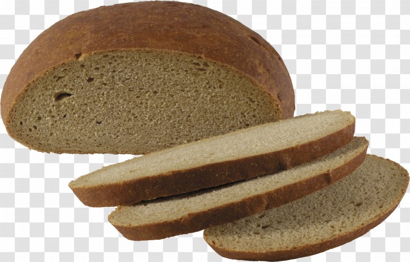 Rye Bread White Toast Butterbrot - Brown Transparent PNG