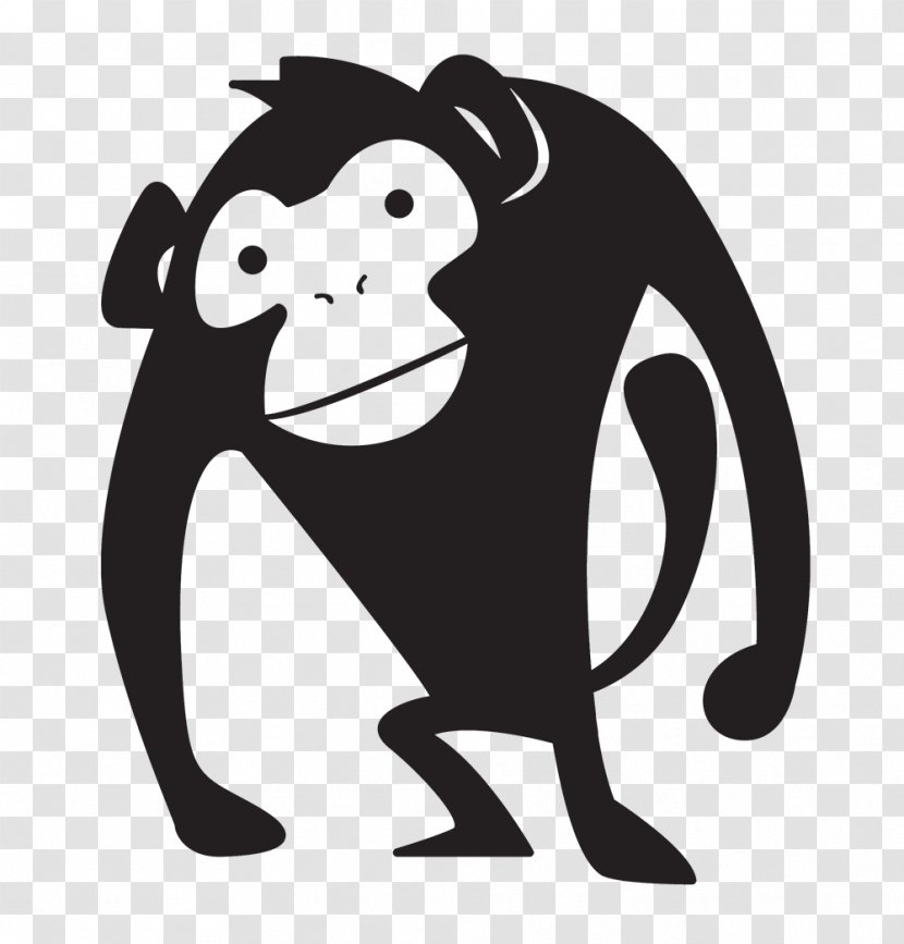Gorilla Logo Symbol Brand - Silhouette Transparent PNG
