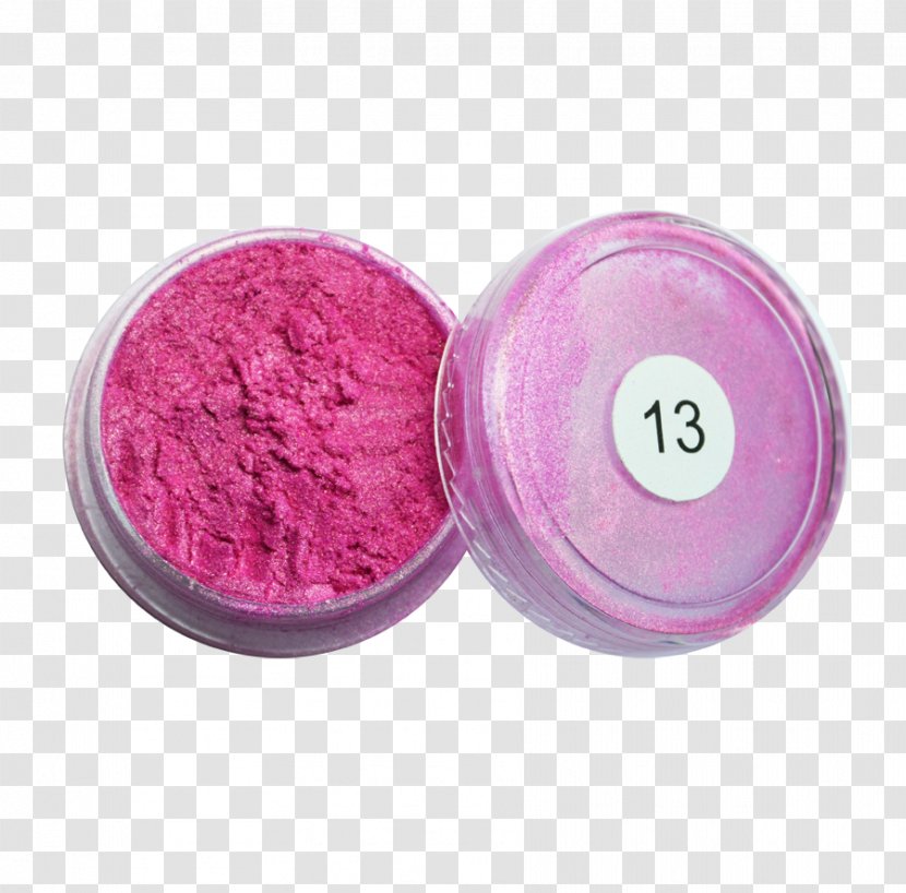 Cosmetics Magenta Powder - Pigments Transparent PNG