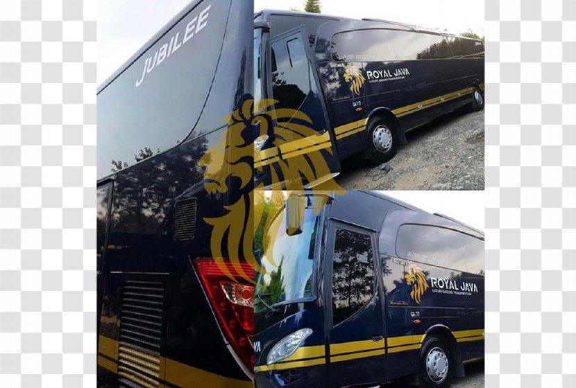 Bus Tourism Royal Java Tangerang Commercial Vehicle Transport - Tourist Attraction Transparent PNG
