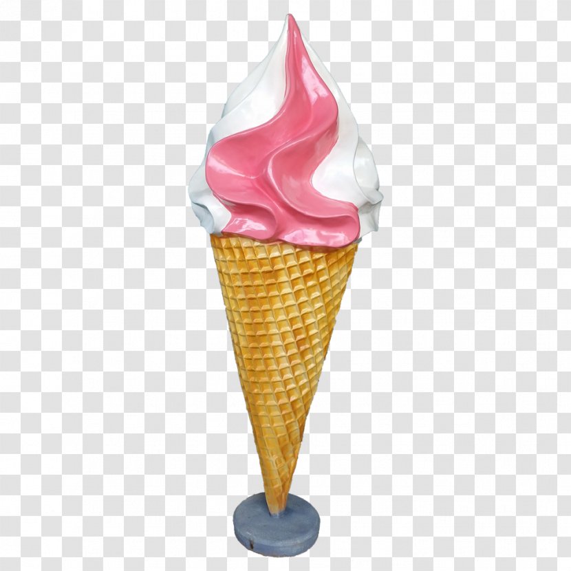 Sundae Ice Cream Cones Flavor - Dairy Product Transparent PNG