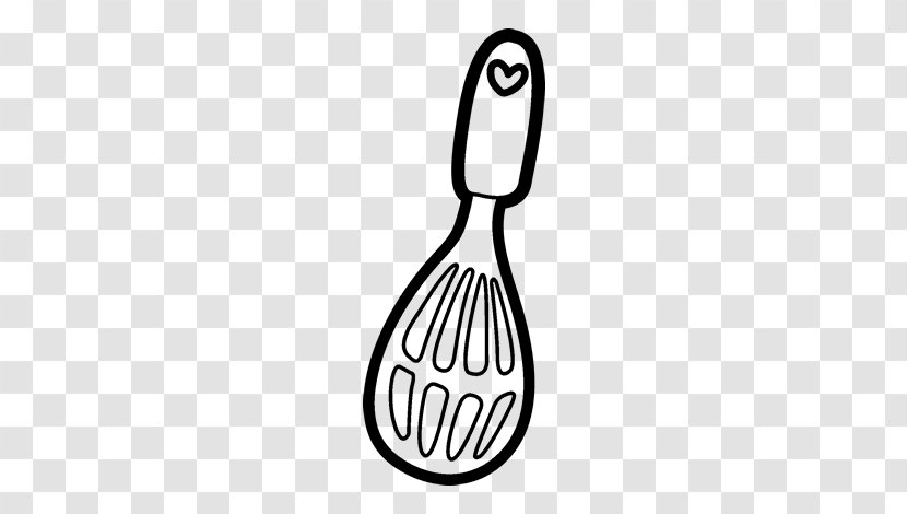 Drawing Kitchen Utensil Spatula Coloring Book - Hand Transparent PNG