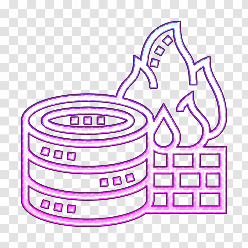 Firewall Icon Cyber Crime Icon Transparent PNG