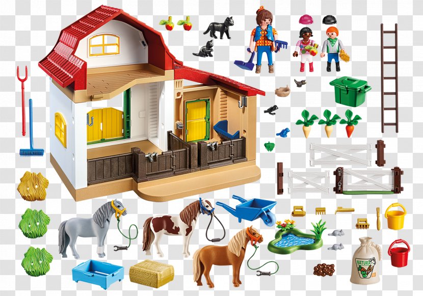 Playmobil Pony Farm Horse Transparent PNG