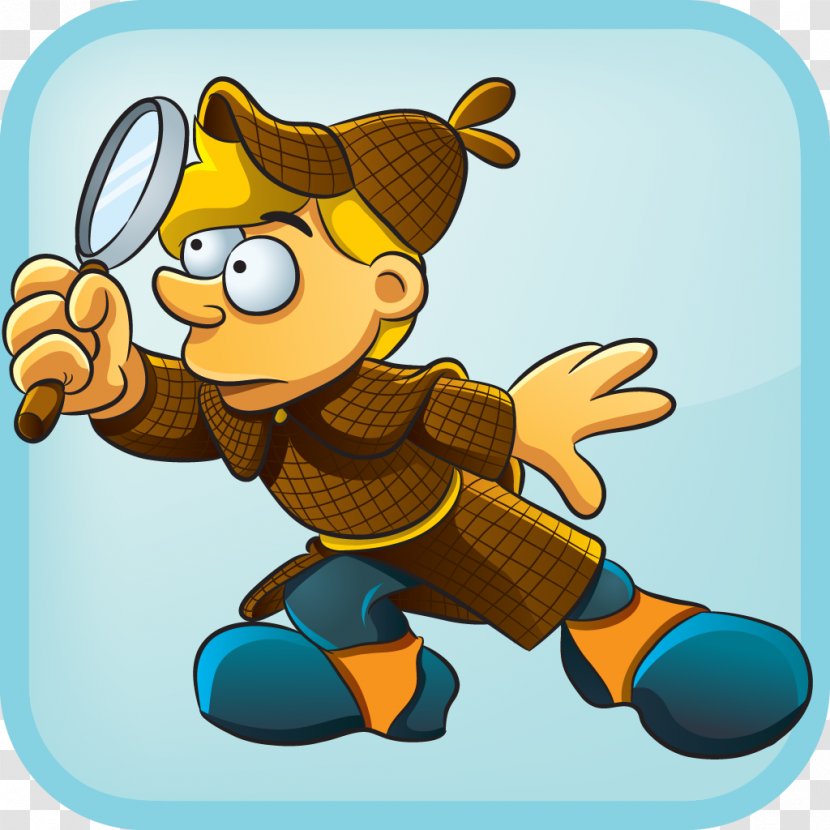 Cartoon Drawing - Technology - Investigation Transparent PNG