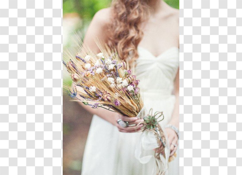 Wedding Flower Bouquet Bride Wheat Ear - Idea Transparent PNG