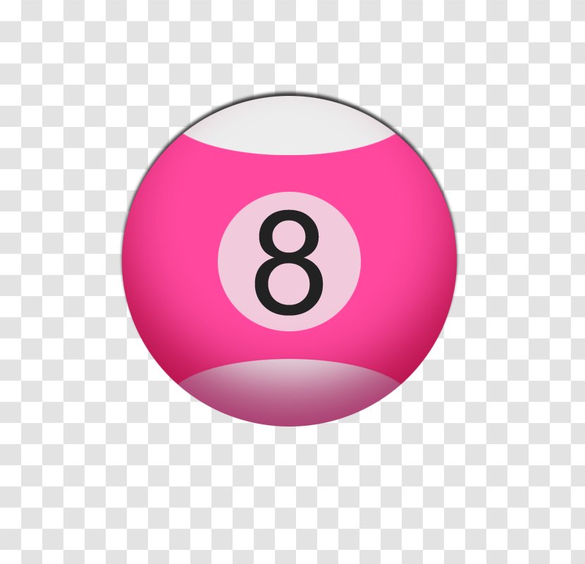 Billiard Balls Pink M Circle Symbol Billiards Transparent PNG