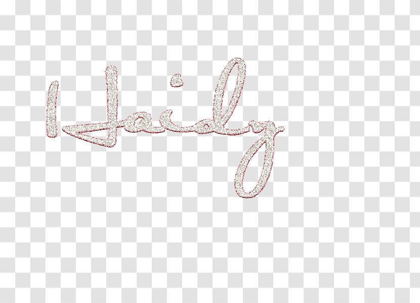 Good And Evil Body Jewellery - Glitter Letter Transparent PNG
