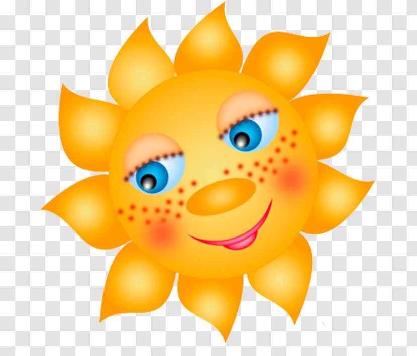 Clip Art Sun Image Illustration - Petal Transparent PNG