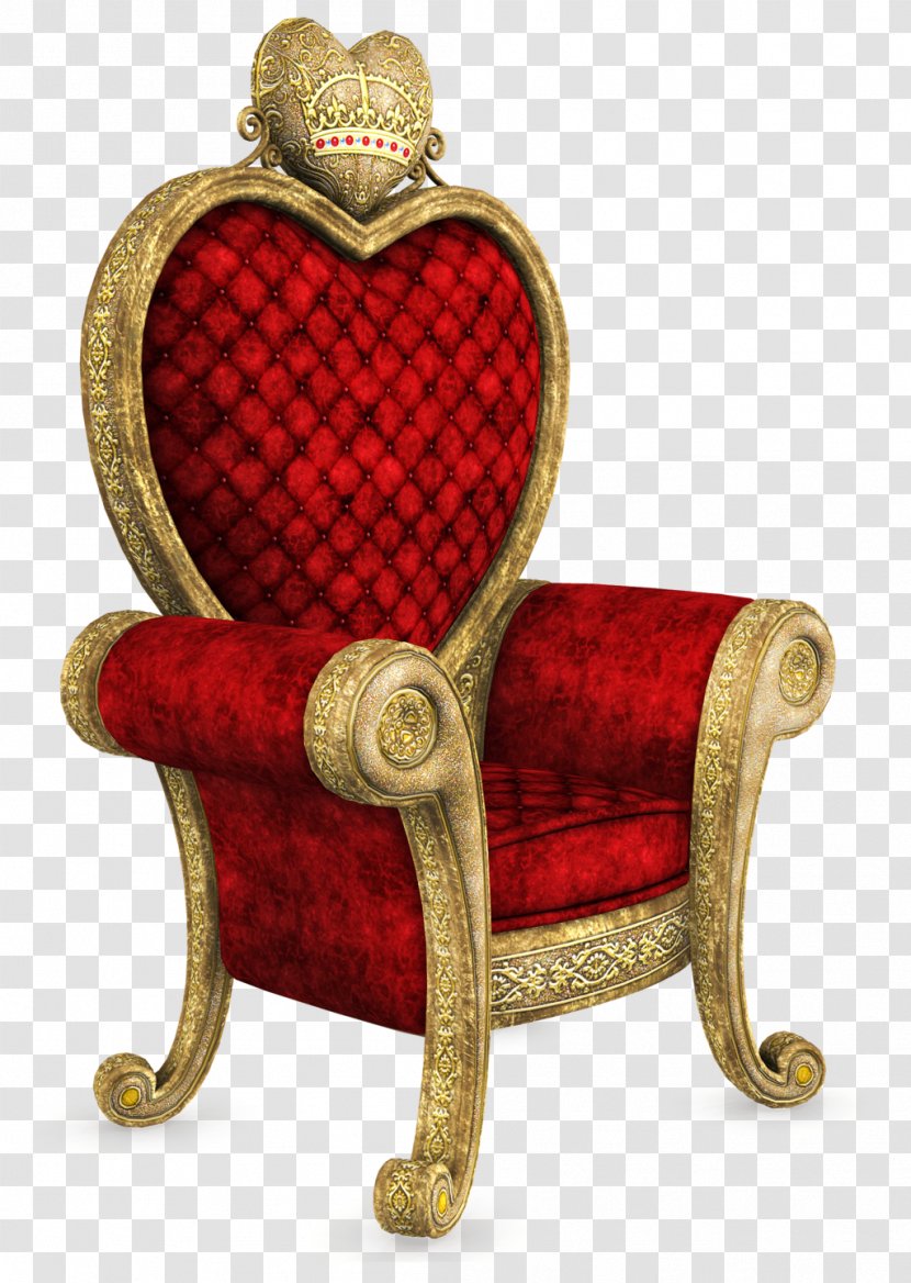 Queen Of Hearts FatherLove: What We Need, Seek, Must Create Throne Chair King - Furniture Transparent PNG