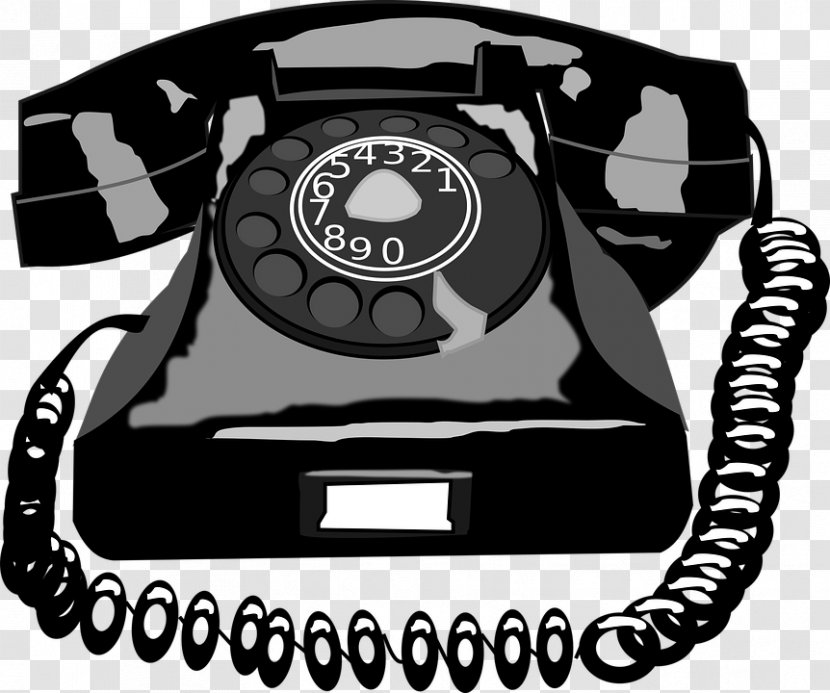 Telephone Mobile Phones Rotary Dial Clip Art - Monochrome Photography - Explosive Clipart Transparent PNG