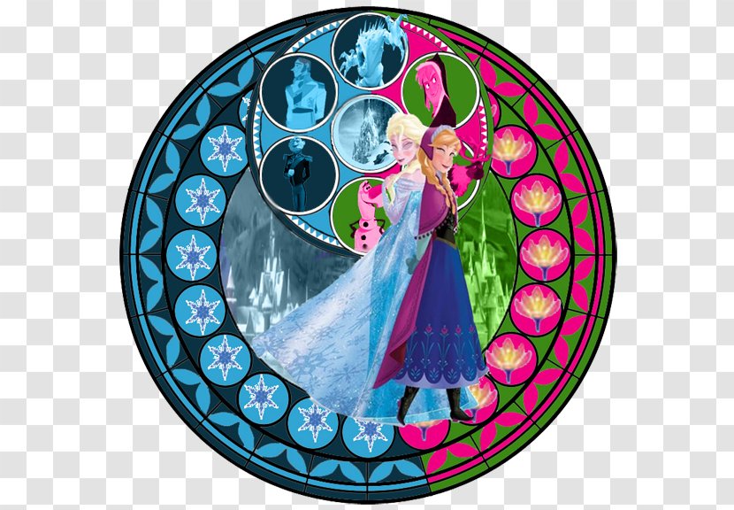 Kingdom Hearts Coded Elsa Kristoff Anna Window - Ana Cliparts Transparent PNG