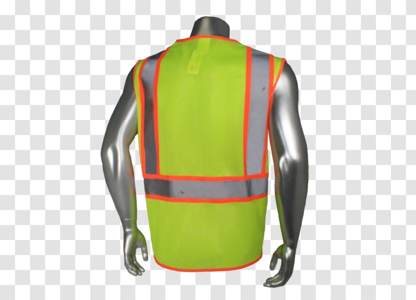 Gilets Safety Personal Protective Equipment High-visibility Clothing - Yellow - Vest Transparent PNG