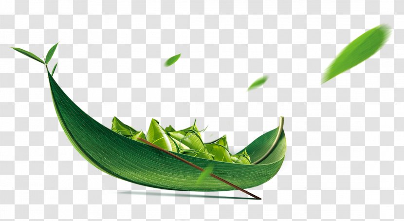 Zongzi Dragon Boat Festival Icon - Plant Stem - Green Bamboo Leaves Dumplings Ching Ming Decorative Patterns Transparent PNG