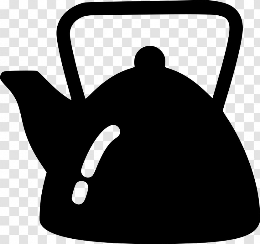 Kettle Teapot Tennessee Clip Art - Black And White Transparent PNG