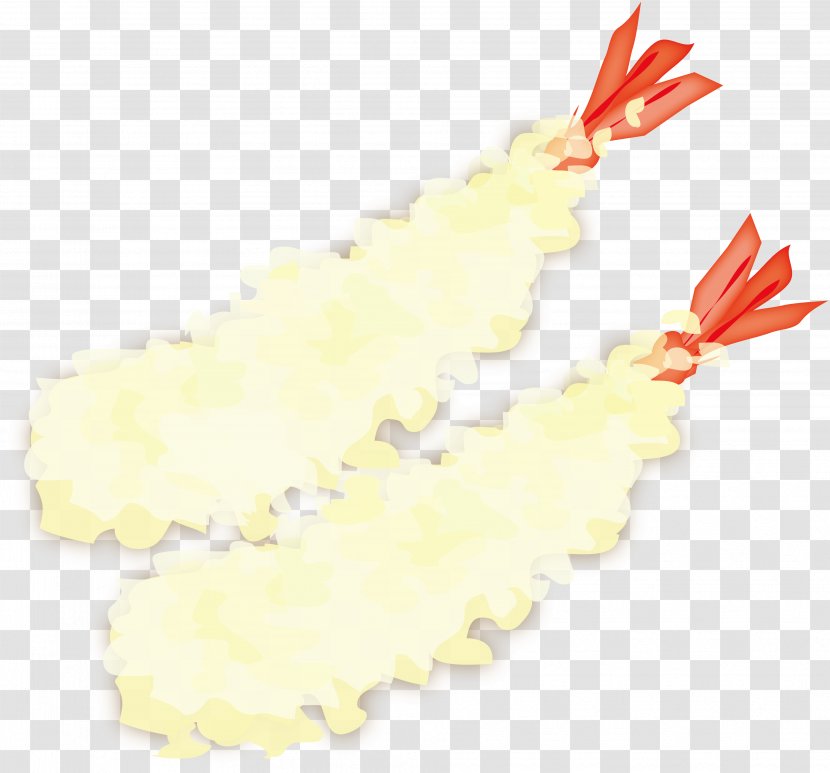Tempura Shrimp Ebiten Copyright-free Soba - Yellow Transparent PNG