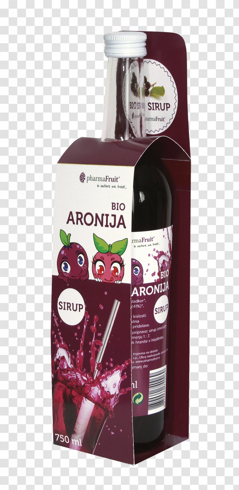 Pomegranate Juice Aronia Syrup Fruit - Sugar Transparent PNG
