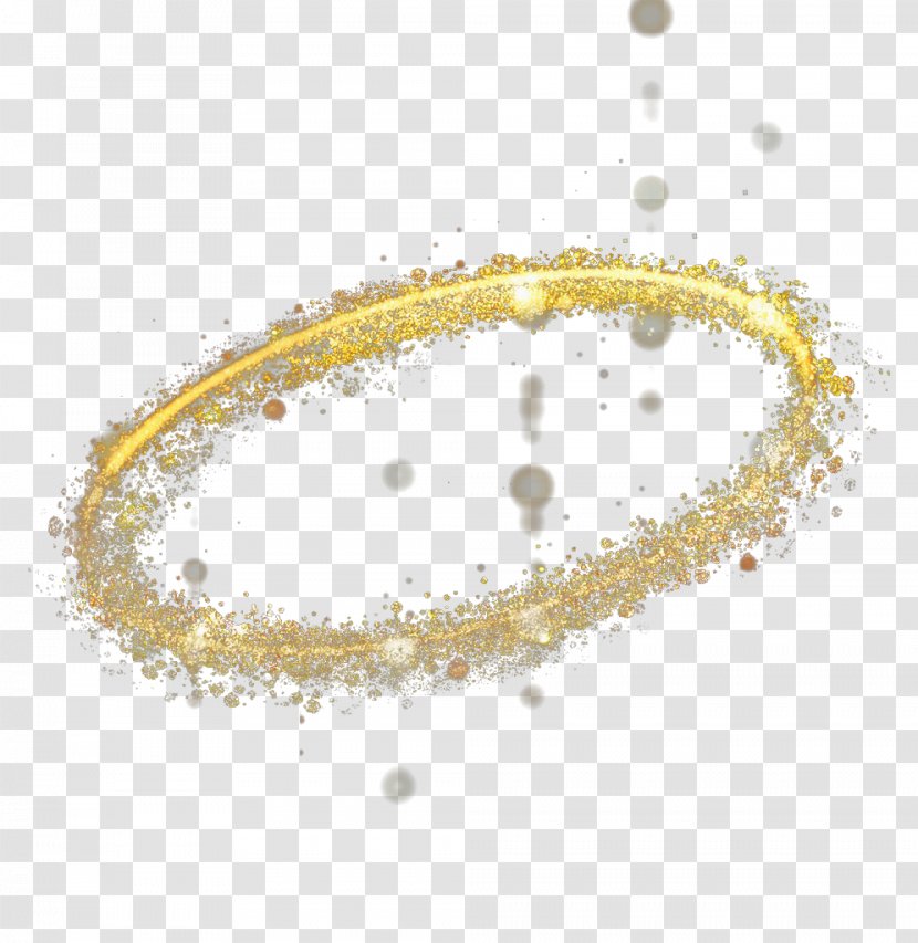 Powder Gold - Circle Transparent PNG