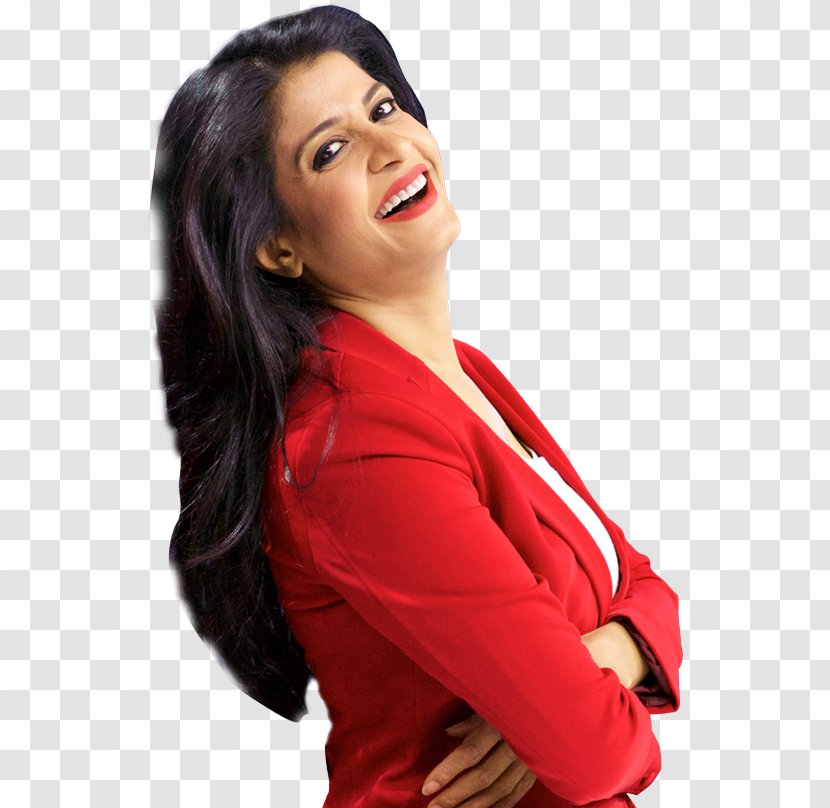 Anjana Om Kashyap Aaj Tak India Journalist Newscaster - Beauty - Salaried Transparent PNG