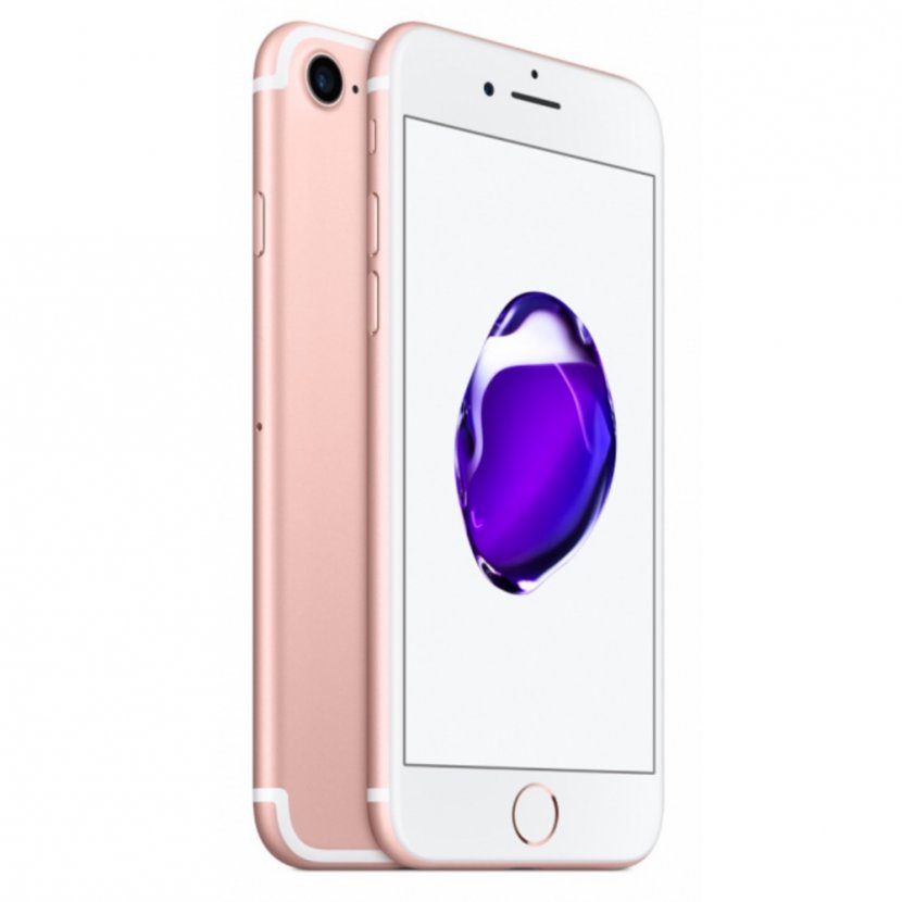 IPhone 7 Plus Apple Smartphone Rose Gold - Electronics - Silver Transparent PNG