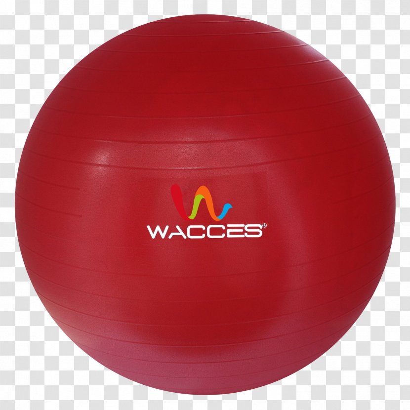 Red - Fitness Ball Transparent PNG