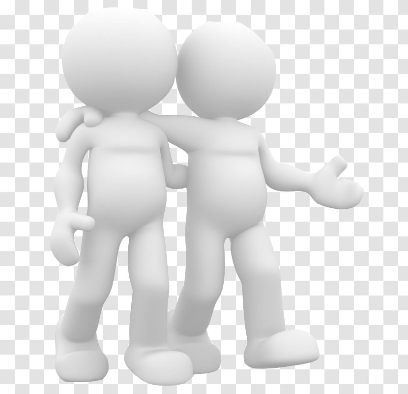 3D Computer Graphics Friendship Stock Illustration - Heart - Brothers Transparent PNG