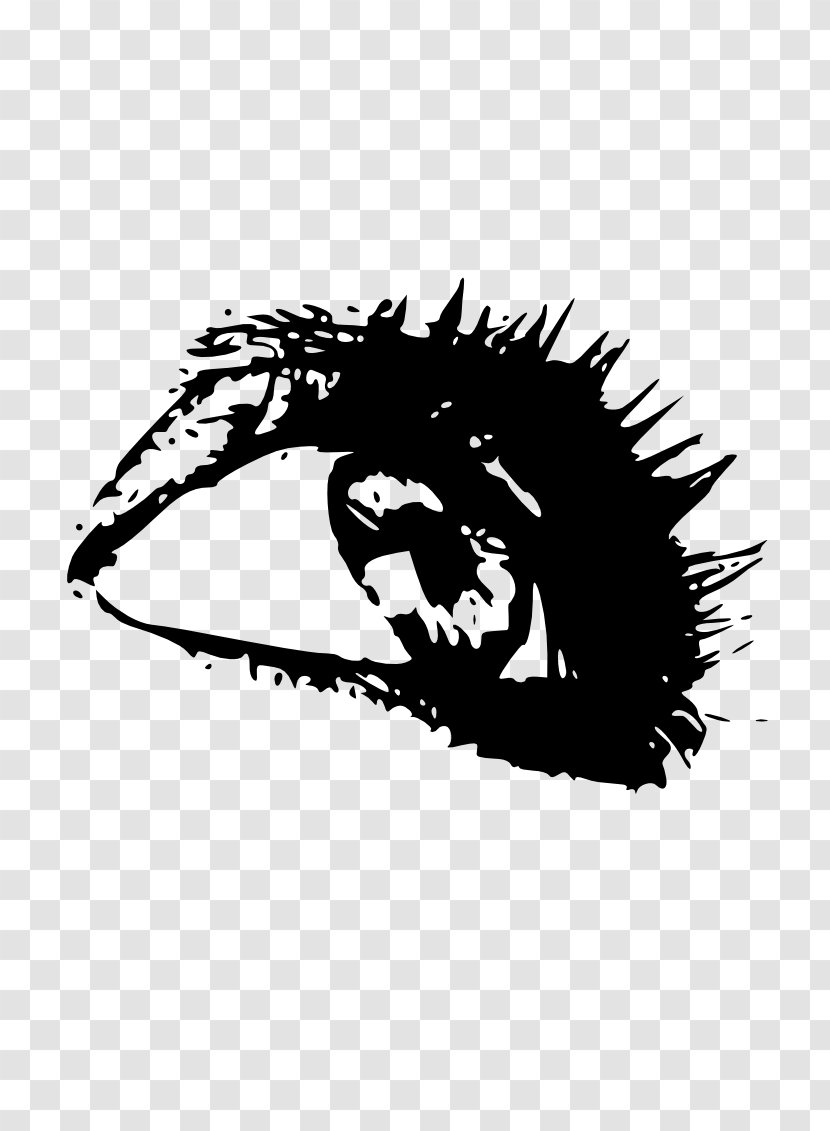 Eye Drawing Clip Art - Lashes Logo Transparent PNG
