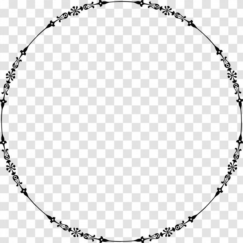 Decorative Borders Moon Lunar Phase Circle Clip Art Transparent PNG