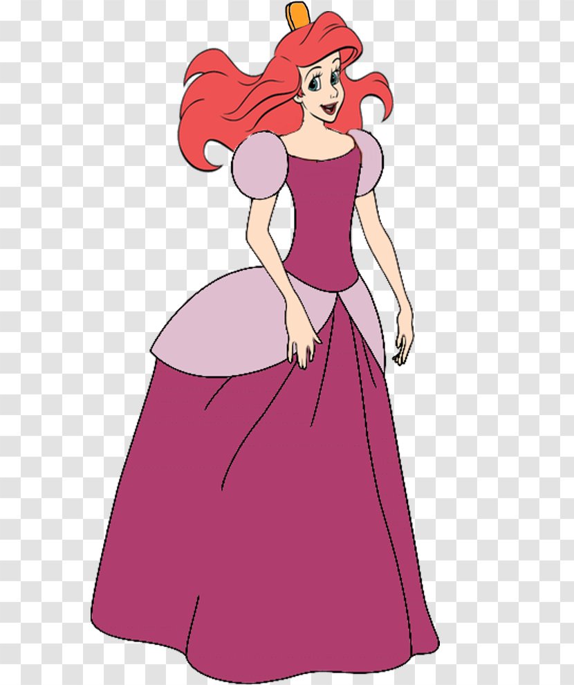 Ariel Anastasia Drizella Stepmother Melody - Watercolor Transparent PNG